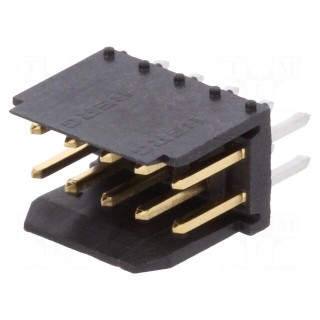 Socket | wire-board | male | DUBOX | 2.54mm | PIN: 10 | THT | 3A | Layout: 2x5