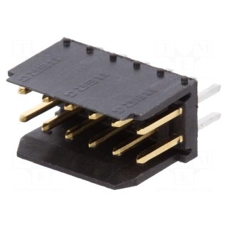 Socket | wire-board | male | DUBOX | 2.54mm | PIN: 12 | THT | 3A | Layout: 2x6