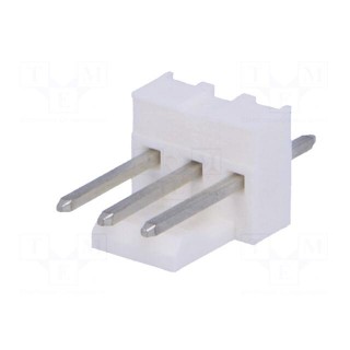 Socket | wire-board | male | KK 254 | 2.54mm | PIN: 3 | snapped-in | THT
