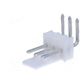 Socket | wire-board | male | KK 254 | 2.54mm | PIN: 3 | snapped-in | THT | 4A