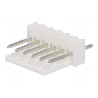 Socket | wire-board | male | KK 254 | 2.54mm | PIN: 6 | THT | 4A | tinned