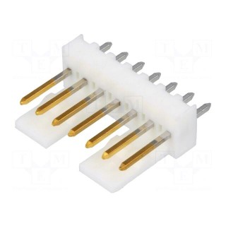 Socket | wire-board | male | KK 254 | 2.54mm | PIN: 7 | THT | gold-plated