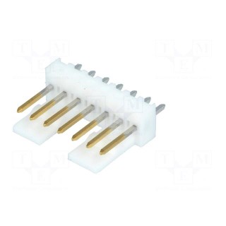 Socket | wire-board | male | KK 254 | 2.54mm | PIN: 7 | THT | gold-plated