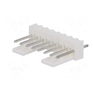 Socket | wire-board | male | KK 254 | 2.54mm | PIN: 8 | THT | 4A | tinned