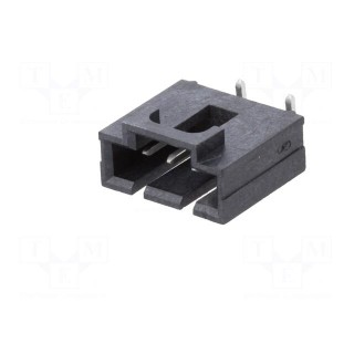 Socket | wire-board | male | SL | 2.54mm | PIN: 4 | SMT | tinned | vertical