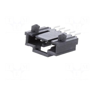 Socket | wire-board | male | SL | 2.54mm | PIN: 5 | SMT | tinned | horizontal