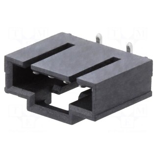 Socket | wire-board | male | SL | 2.54mm | PIN: 5 | SMT | tinned | vertical