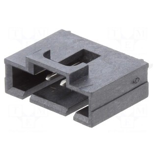 Socket | wire-board | male | SL | 2.54mm | PIN: 5 | THT | tinned | straight