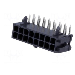 Socket | wire-board | male | Micro-Fit 3.0 | 3mm | PIN: 16 | THT | 5A | 600V