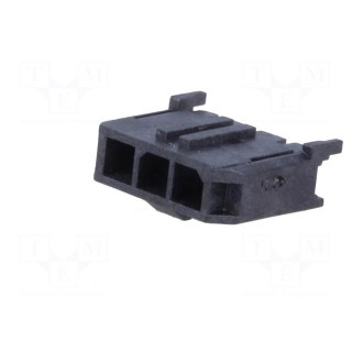 Socket | wire-board | male | Micro-Fit 3.0 | 3mm | PIN: 3 | THT | 5A | tinned