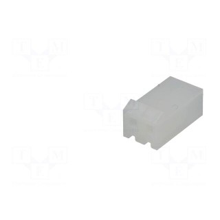 Plug | wire-board | female | 3.96mm | PIN: 2 | w/o contacts | for cable
