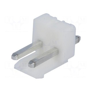 Socket | wire-board | male | NS39 | 3.96mm | PIN: 2 | THT | 250V | 7A | tinned