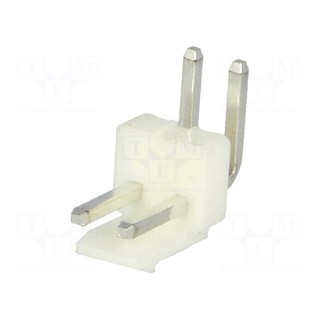 Socket | wire-board | male | NS39 | 3.96mm | PIN: 2 | THT | 250V | 7A | tinned