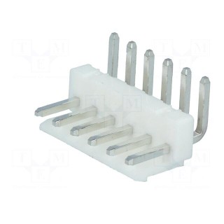 Socket | wire-board | male | NS39 | 3.96mm | PIN: 6 | THT | 250V | 7A | tinned