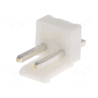 Socket | wire-board | male | VH | 3.96mm | PIN: 2 | THT | 250V | 10A | -25÷85°C
