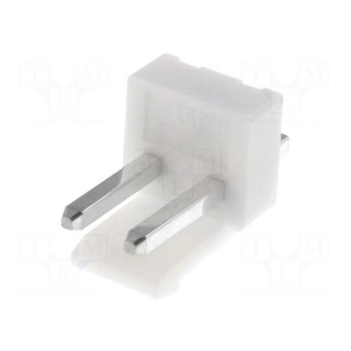 Socket | wire-board | male | VH | 3.96mm | PIN: 2 | THT | 250V | 10A | -25÷85°C