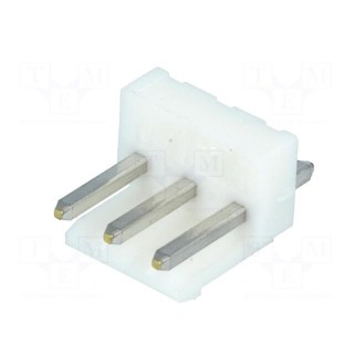 Socket | wire-board | male | VH | 3.96mm | PIN: 3 | THT | 250V | 10A | -25÷85°C