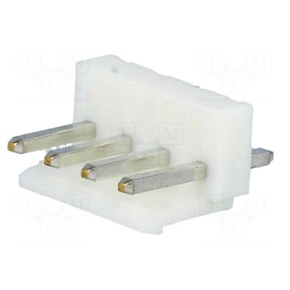 Socket | wire-board | male | VH | 3.96mm | PIN: 4 | THT | 250V | 10A | -25÷85°C