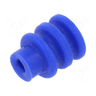 Gasket for wire | Mini Universal MATE-N-LOK | 4.14mm | blue