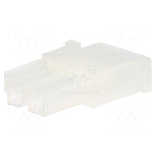 Plug | wire-board | female | MF42 | 4.2mm | PIN: 2 | w/o contacts
