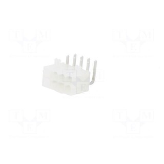 Socket | wire-board | male | Mini-Fit Jr | 4.2mm | PIN: 8 | THT | PCB snap