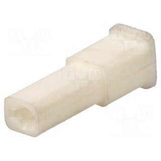 Plug | wire-board | female | 5/7.5mm | PIN: 1 | w/o contacts | for cable