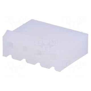 Plug | wire-board | female | 5.08mm | PIN: 4 | w/o contacts | for cable