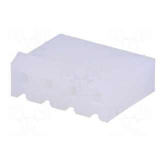 Plug | wire-board | female | 5.08mm | PIN: 4 | w/o contacts | for cable