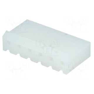 Plug | wire-board | female | 5.08mm | PIN: 6 | w/o contacts | for cable