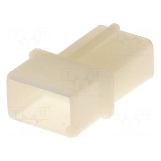 Plug | wire-board | male | Commercial MATE-N-LOK | 5.08mm | PIN: 2 | 250V