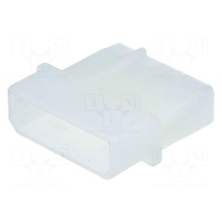 Plug | wire-board | male | Commercial MATE-N-LOK | 5.08mm | PIN: 4 | 250V