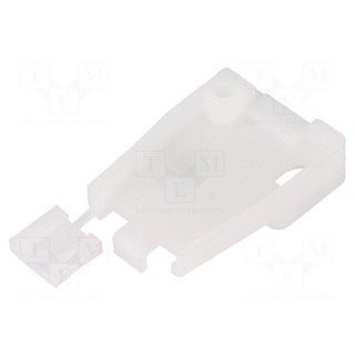 Cable hood and fastener | Universal MATE-N-LOK | 6.35mm | PIN: 2