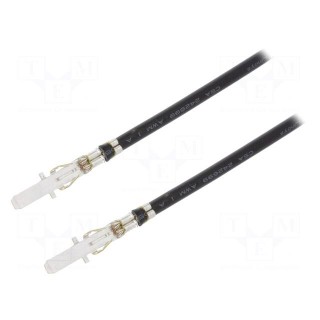 Contact | male | 16AWG | SABRE | tinned | Contacts ph: 7.5mm | Len: 0.3m