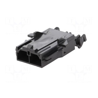 Plug | wire-wire/PCB | male | Mini-Fit Sr | 10mm | PIN: 2 | 600V
