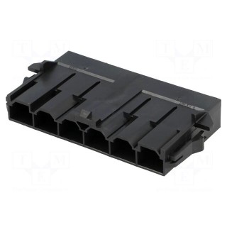 Plug | wire-board | male | Series: Mini-Fit Sr | 10mm | PIN: 6 | 600V