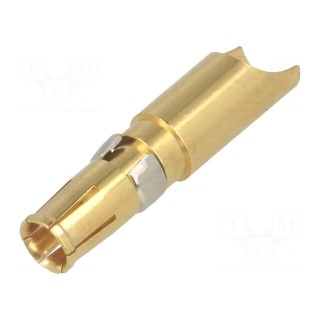 Contact | female | 10AWG÷8AWG | gold-plated | soldering | for cable