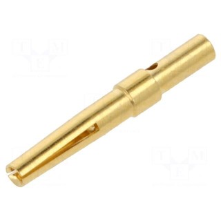 Contact | female | gold-plated | 0.33÷0.82mm2 | 22AWG÷18AWG | crimped