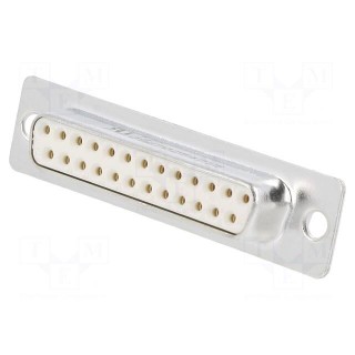 D-Sub | PIN: 25 | plug | female | soldering | Type: turned contacts