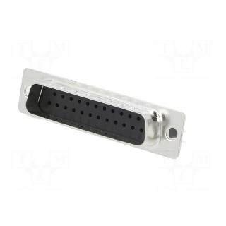 D-Sub | PIN: 25 | plug | male | for cable | crimped | Type: w/o contacts