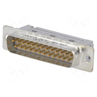 D-Sub | PIN: 25 | plug | male | for ribbon cable | IDC | 1.27mm