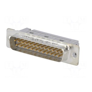 D-Sub | PIN: 25 | plug | male | for ribbon cable | IDC | 1.27mm