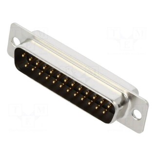 D-Sub | PIN: 25 | plug | male | soldering | Series: HD
