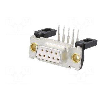 D-Sub | PIN: 25 | socket | female | on PCBs | straight | THT | 5A | -55÷125°C