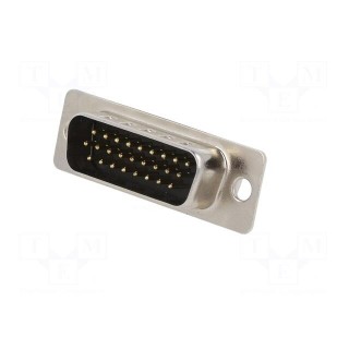 D-Sub | PIN: 26 | plug | male | for panel mounting | straight | soldering