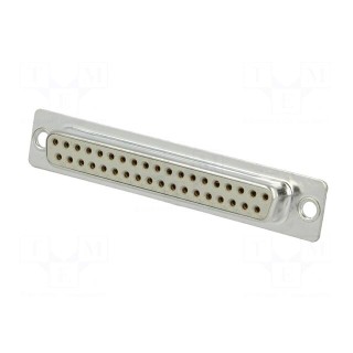 D-Sub | PIN: 37 | plug | female | soldering | Type: turned contacts
