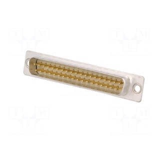 D-Sub | PIN: 37 | plug | male | soldering | Type: turned contacts