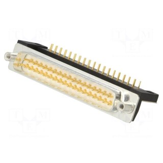 D-Sub | PIN: 37 | socket | male | for panel mounting,on PCBs | THT