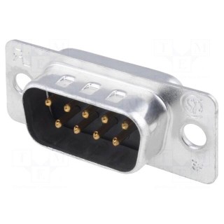 D-Sub | PIN: 9 | plug | male | soldering | Series: HD 20