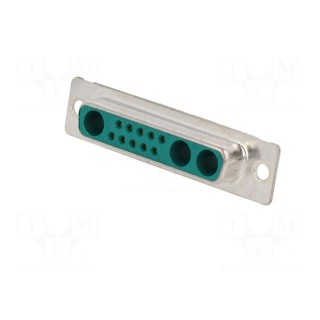 Special D-Sub | PIN: 13(3+10) | plug | female | for cable | soldering