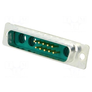 Special D-Sub | PIN: 13(3+10) | plug | male | for cable | soldering